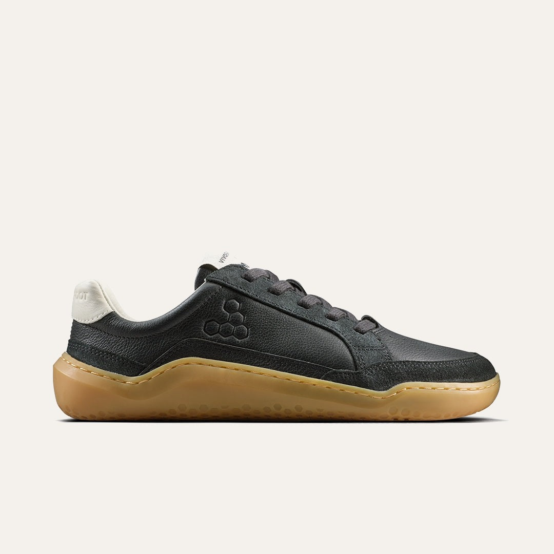 Gobi II Sneaker Leather Womens - Obsidian