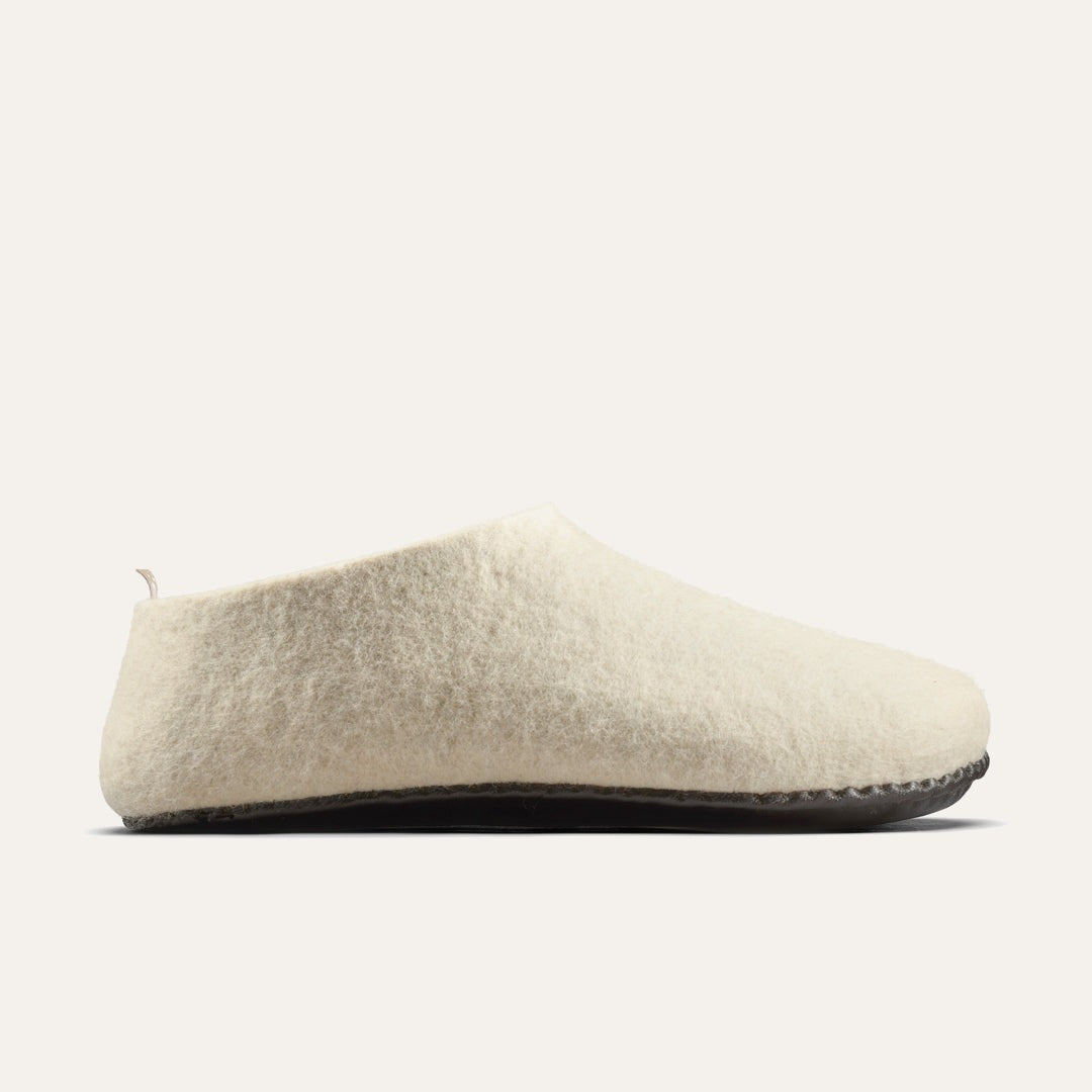 Mim Felt Slipper II Unisex - Cream