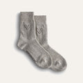 Mim Sheep Wool Thin Sock Unisex - Light Grey
