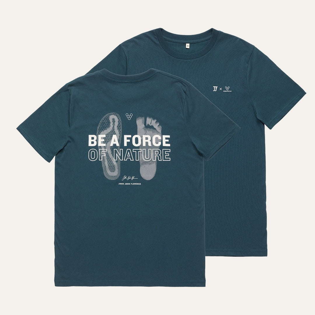 Vivobarefoot Force Of Nature T-Shirt Unisex - Midnight