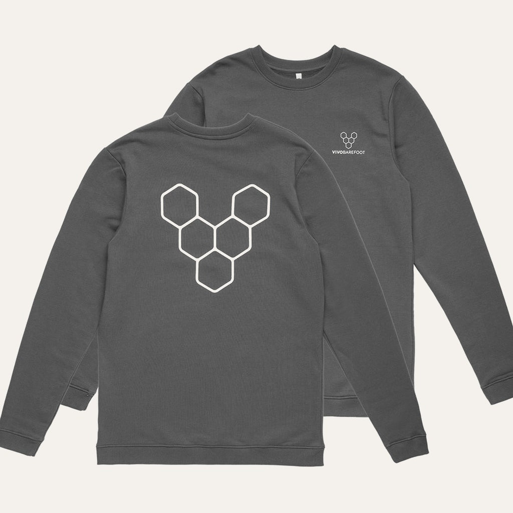 Vivobarefoot Sweatshirt Unisex - Graphite