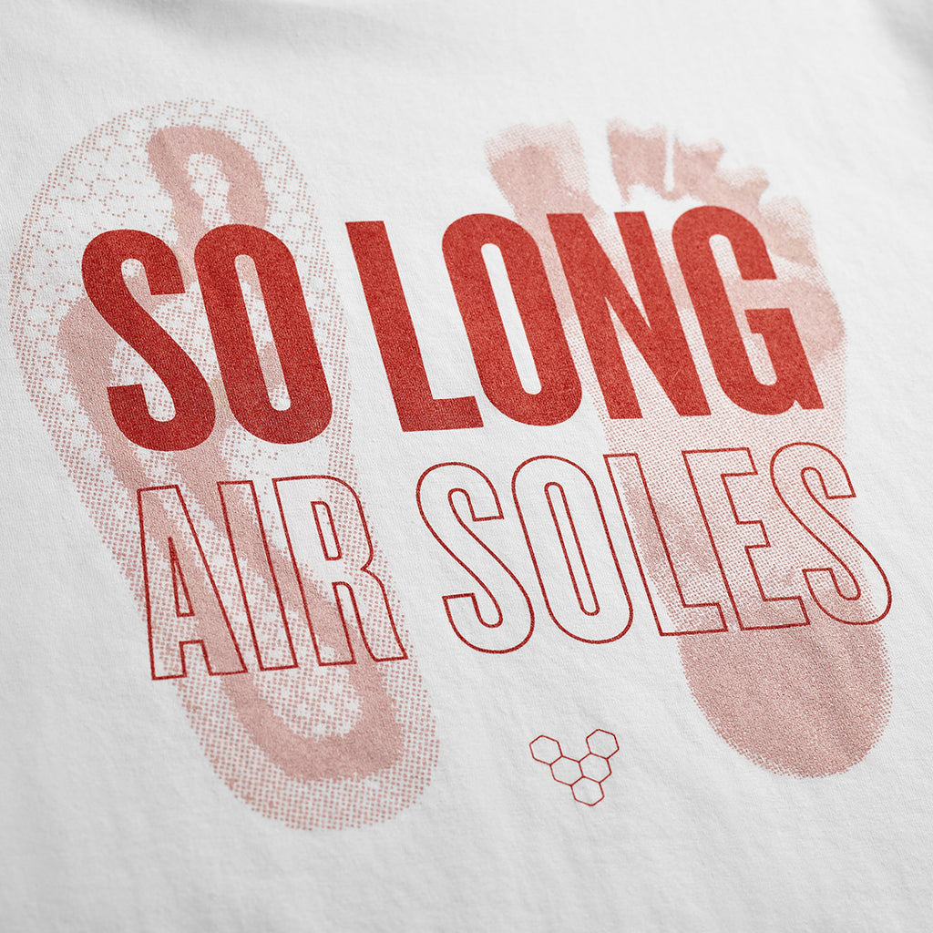 Vivobarefoot So Long Airsoles T-Shirt Unisex - White