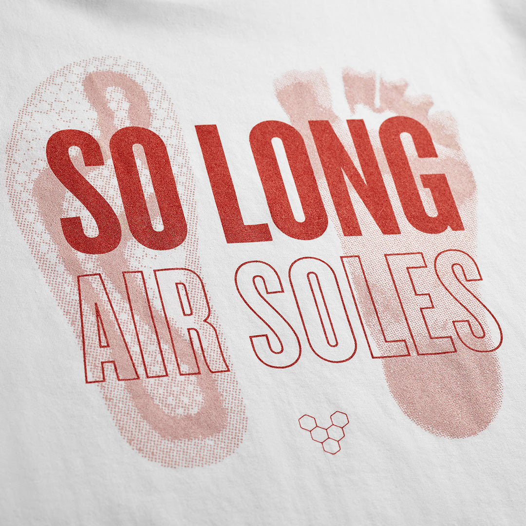 Vivobarefoot So Long Airsoles T-Shirt Unisex - White