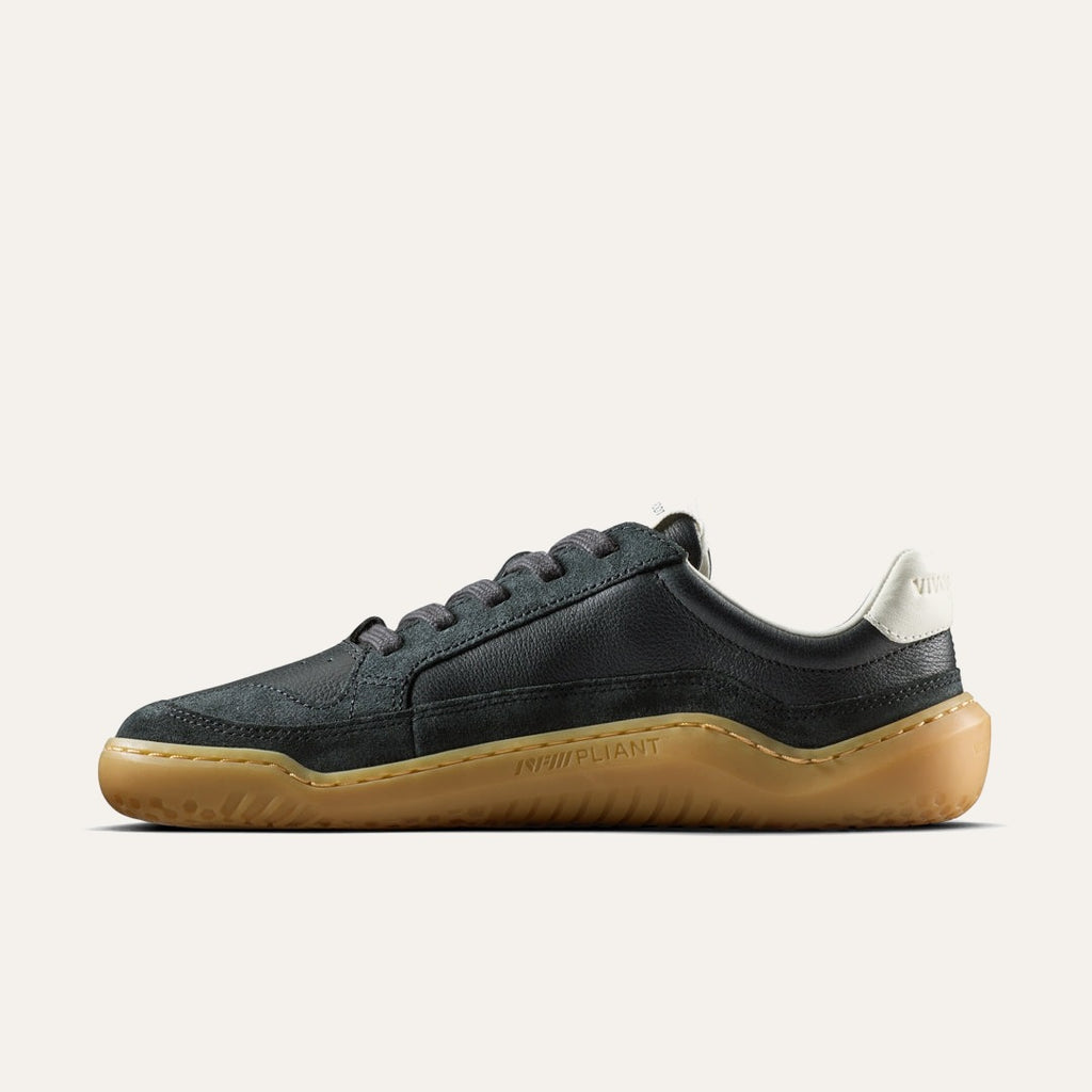 Gobi II Sneaker Leather Womens - Obsidian