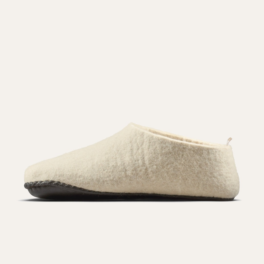 Mim Felt Slipper II Unisex - Cream
