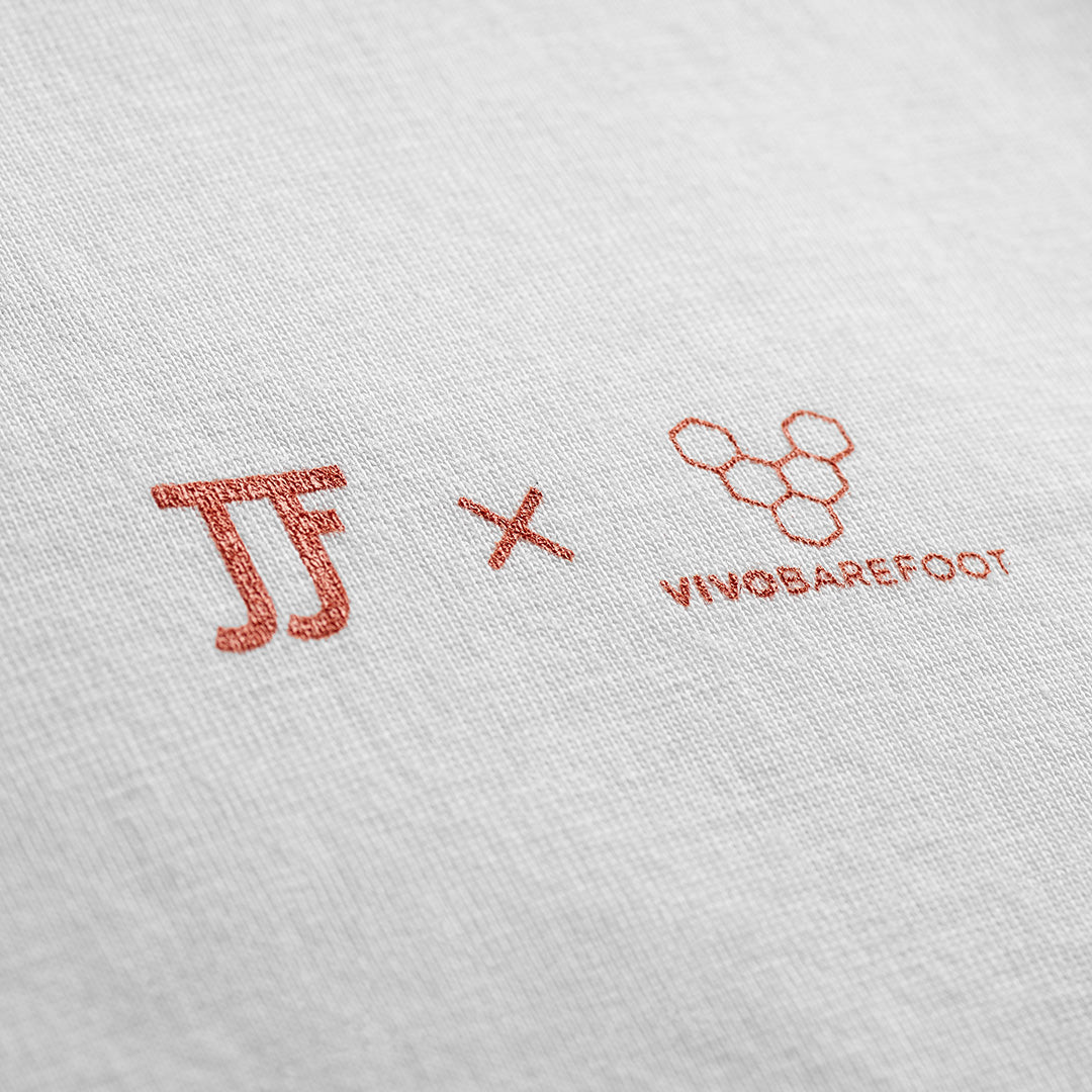 Vivobarefoot Force Of Nature T-Shirt Unisex - White