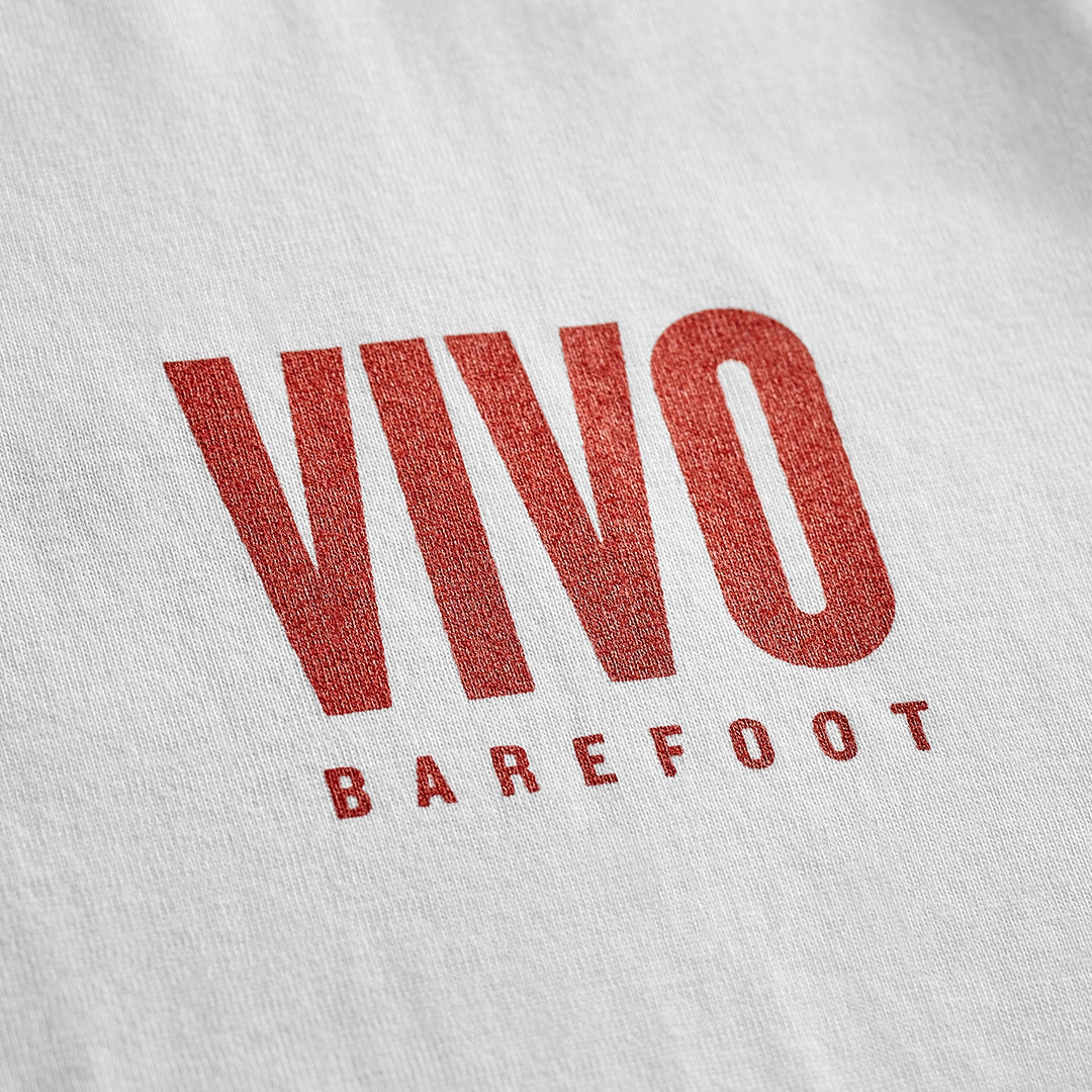 Vivobarefoot So Long Airsoles T-Shirt Unisex - White