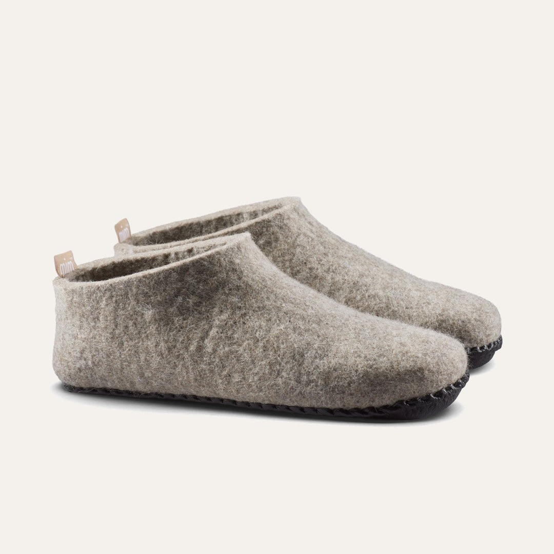 Mim Felt Slipper II Unisex - Grey