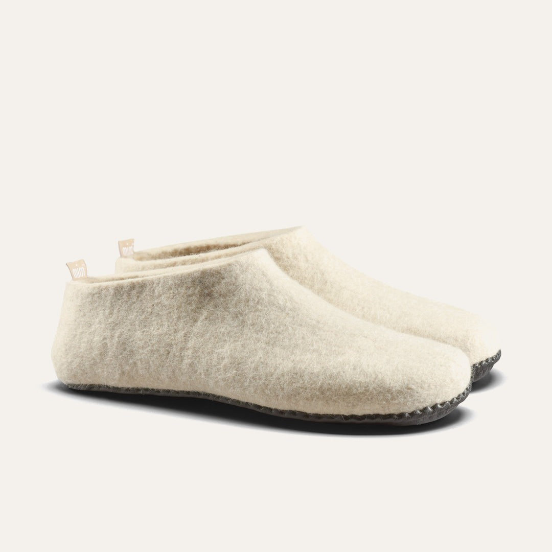 Mim Felt Slipper II Unisex - Cream