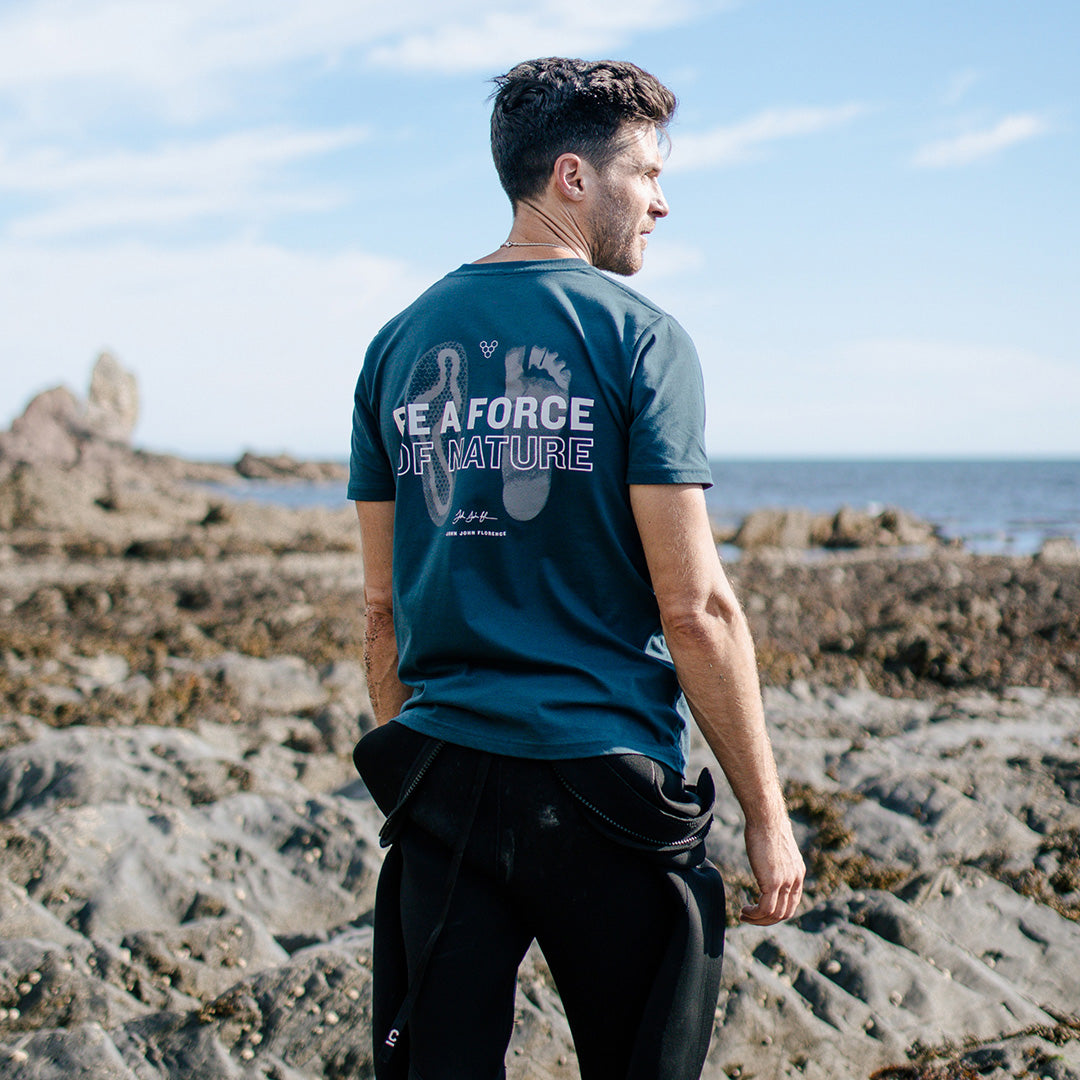 Vivobarefoot Force Of Nature T-Shirt Unisex - Midnight