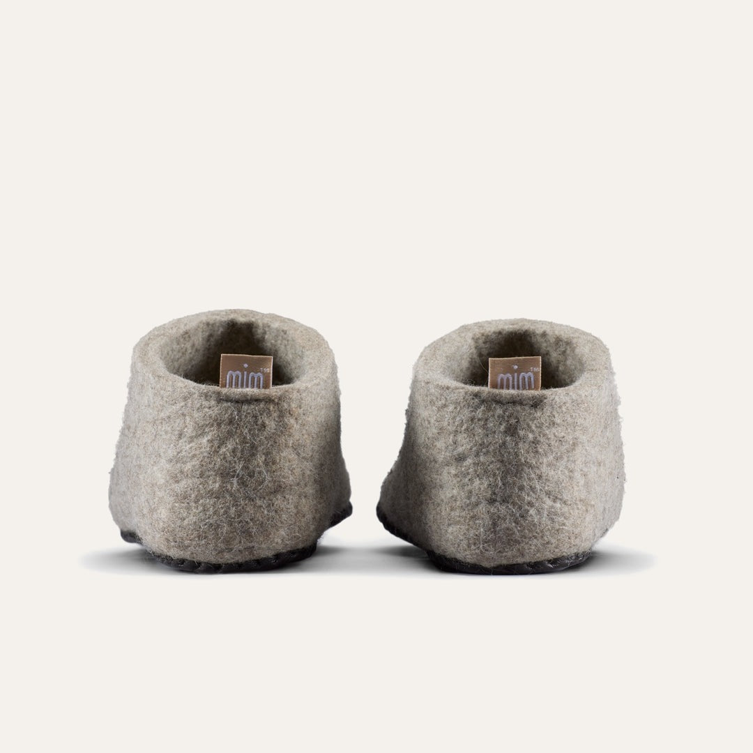 Mim Felt Slipper II Unisex - Grey