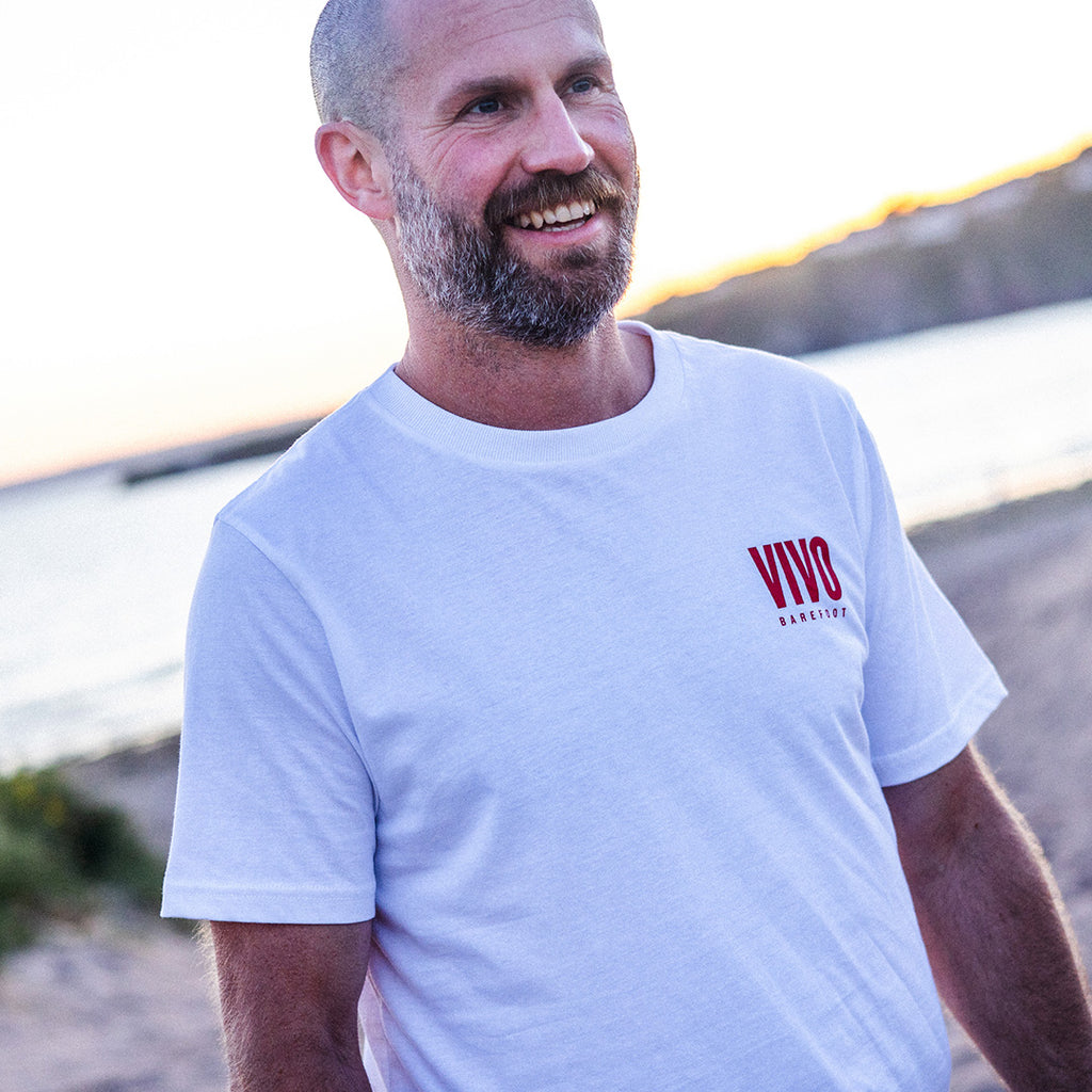 Vivobarefoot So Long Airsoles T-Shirt Unisex - White