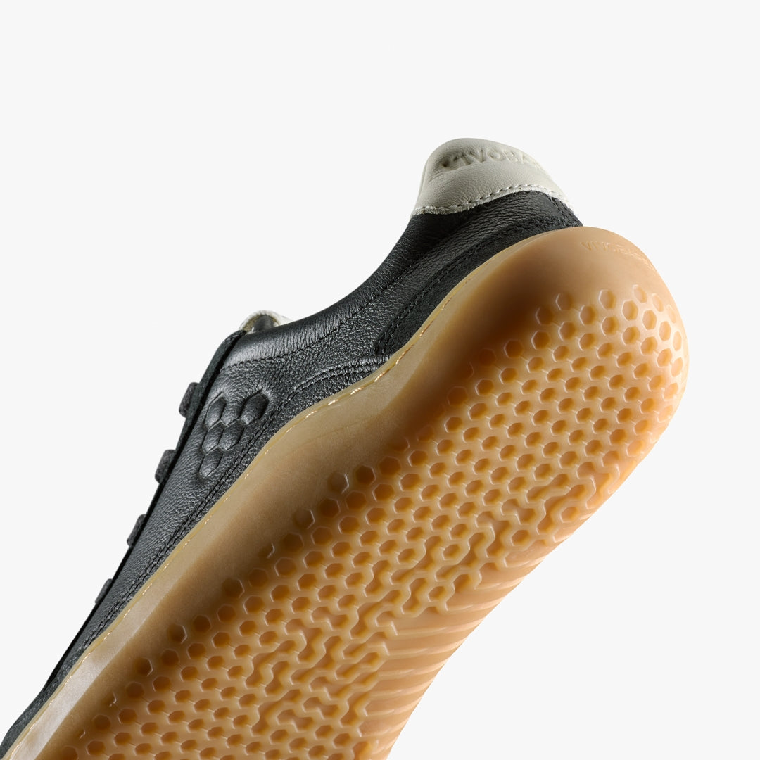 Gobi II Sneaker Leather Womens - Obsidian