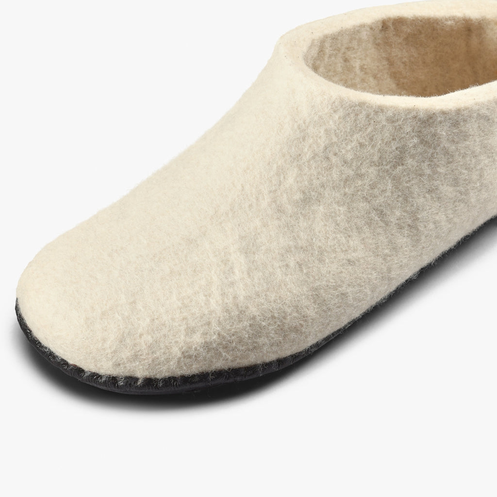 Mim Felt Slipper II Unisex - Cream