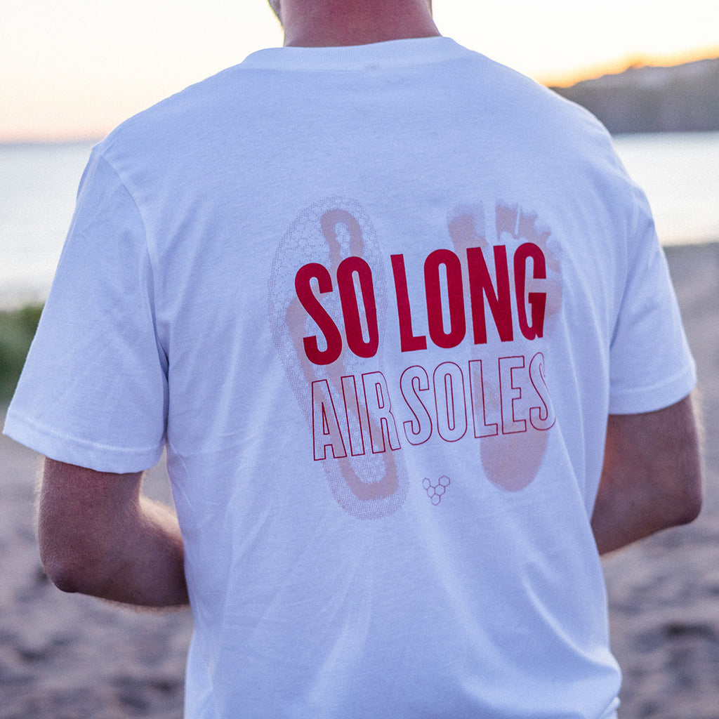 Vivobarefoot So Long Airsoles T-Shirt Unisex - White