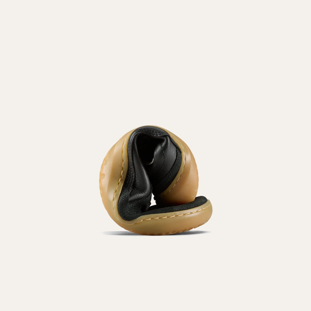 Gobi II Sneaker Leather Womens - Obsidian