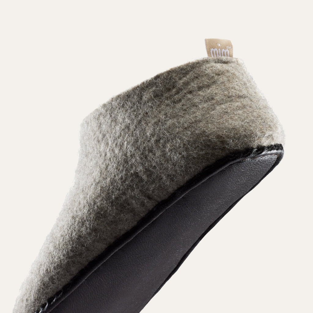 Mim Felt Slipper II Unisex - Grey